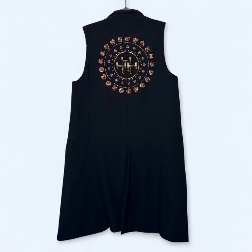 Ylmin Hair Salon Stylist Vest in Black Size Small